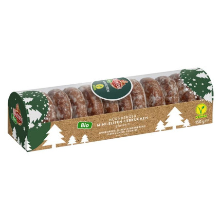 mini elisen nurberger lebkuchen glasiert wicklein 150g