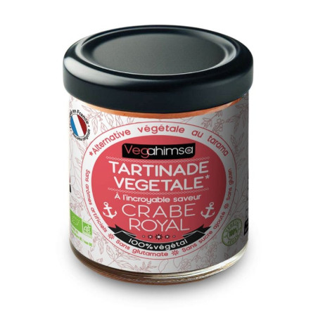 tartinade vegetale crabe royal vegahimsa 140g