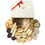 coffret en métal biscuits de noel the vegan elephant