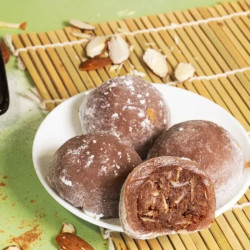 préparation pour mochis cacao autour du riz