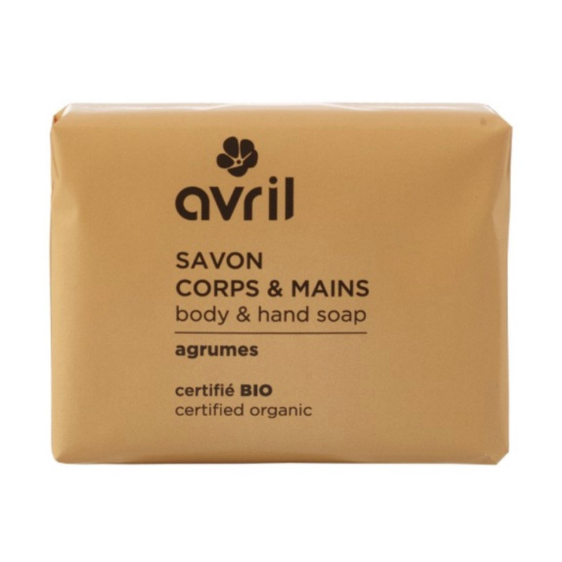 Savon Bio Corps & Mains Agrumes avril