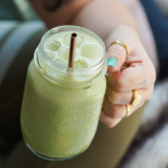 matcha latte powder baru