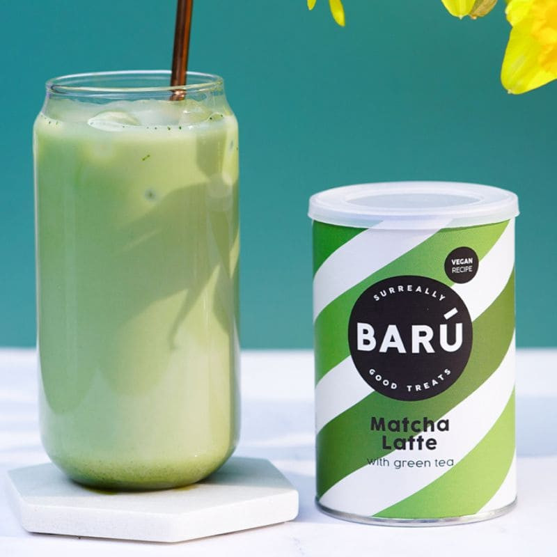 preparation pour matcha latte baru