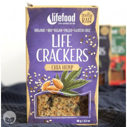 lifefood - life crackers chanvre chia