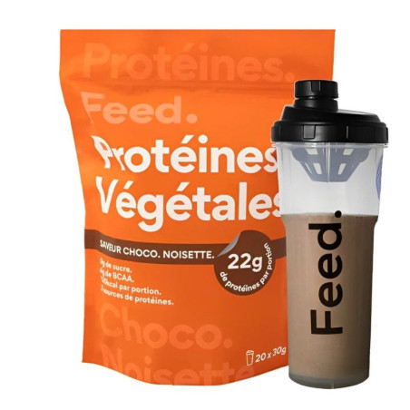 proteine vegetale feed choco noisette 600g