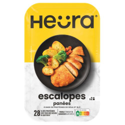 escalopes panées heura 180g