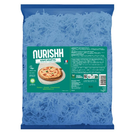 rapé végétal nurishh mozzarella 500g