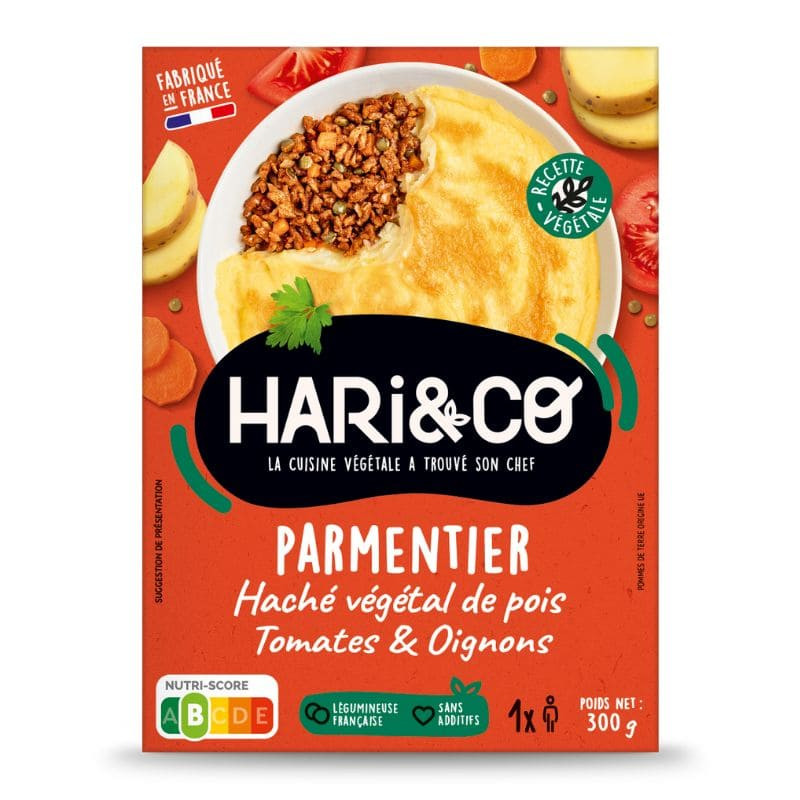 parmentier haché végétal hari and co 300g