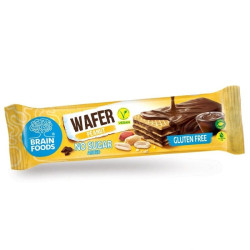 gaufrette vegan cacahuete chocolat brain foods