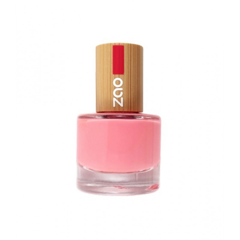 Vernis à Ongles Rose Bonbon 654 zao makeup