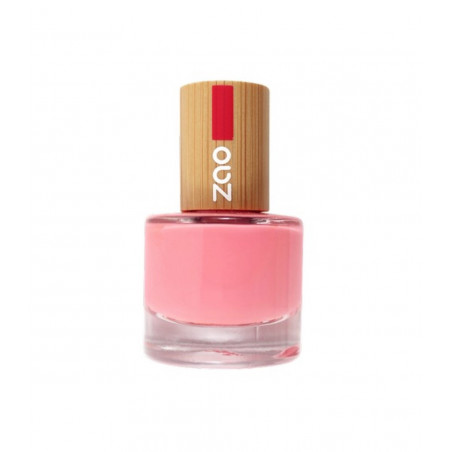 Vernis à Ongles Rose Bonbon 654 zao makeup