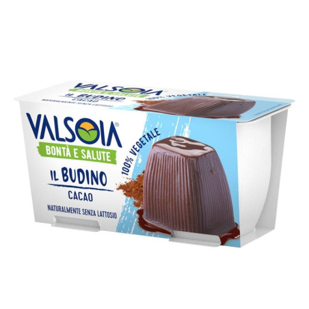pudding vegan cacao Valsoia