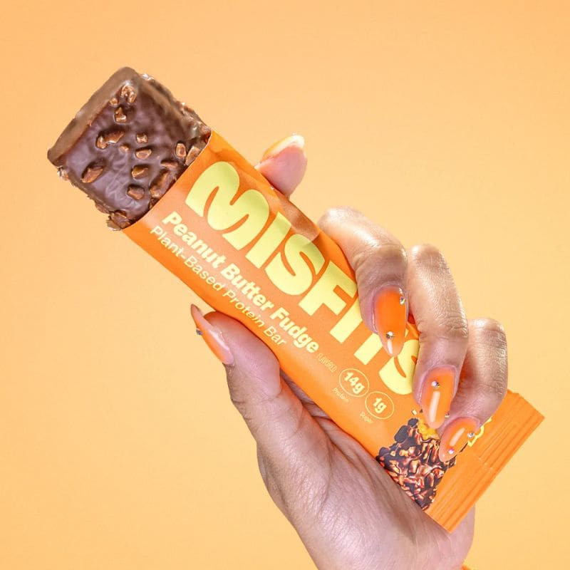 protein bar peanut butter fudge misfits