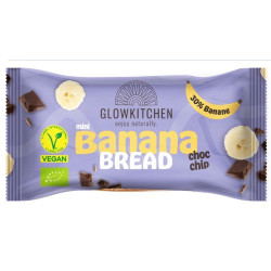 mini banana bread pepites de chocolat glowkitchen 70g