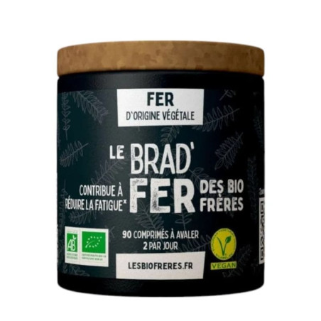 le brad fer bio frères x90 comprime
