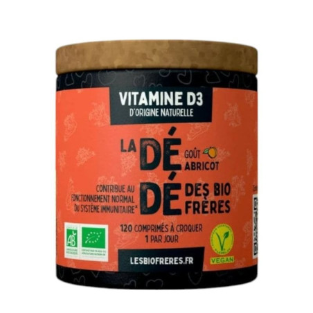 la dédé les bio frères abricot x120 comprimes