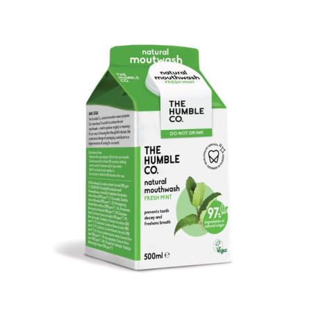 bain de bouche menthe fraiche The Humble Co 500ml