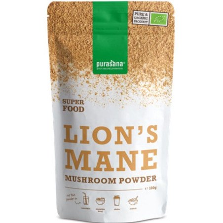poudre de lion's mane bio purasana 100g
