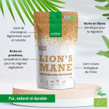 poudre de lion's mane bio purasana