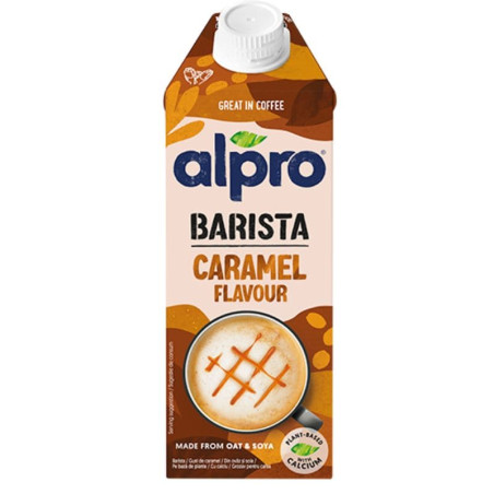 alpro barista caramel 750ml