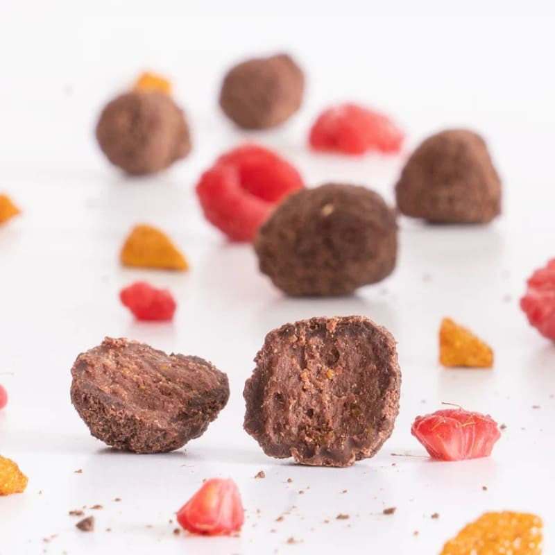 chocolate wonders booja booja raspebrry scrunch