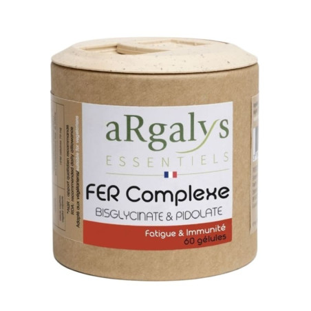 fer complexe argalys - 60 gélules