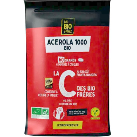 la c les bio freres fruits rouges 60 comprimes