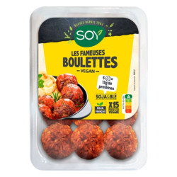 les fameuses boulettes vegan soy x15