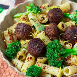 soy boulettes vegan