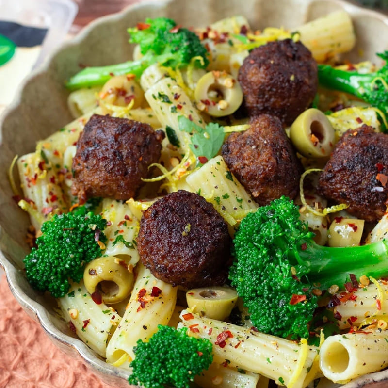 soy boulettes vegan