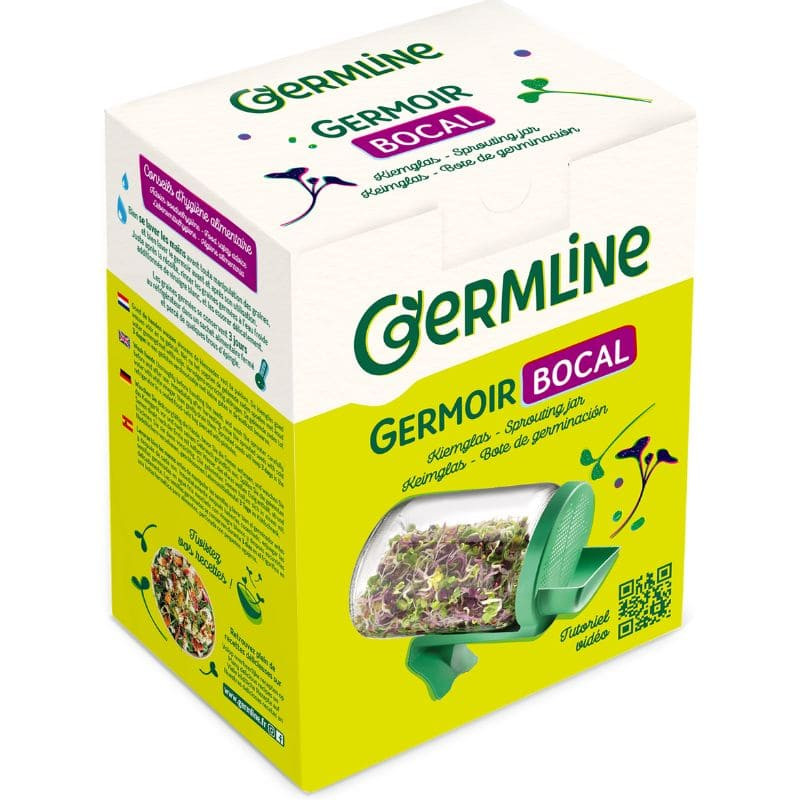 germoir a bocal pour graines à germer germline