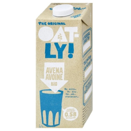 boisson avoine oatly bio 1L