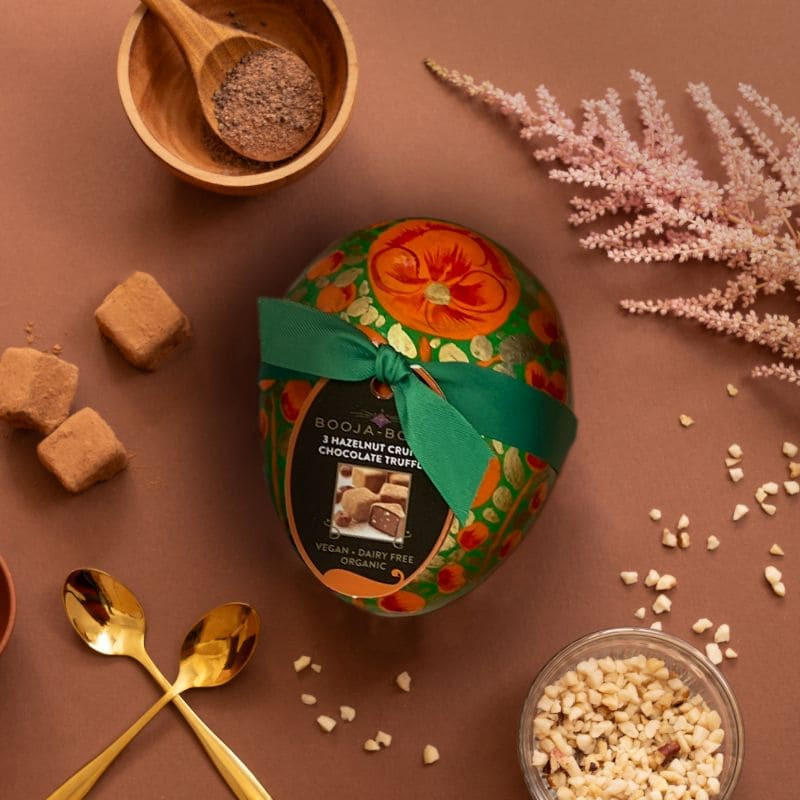 small easter egg truffle hazelnut crunch booja booja