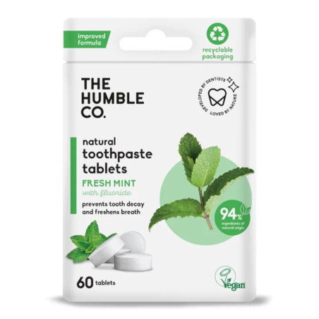dentifrice menthe fraiche the humble co x60 comprimes