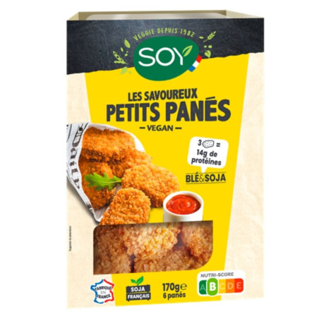 les savoureux petits panés soy 170g