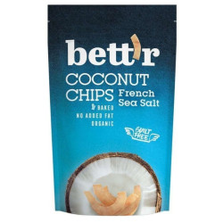 bettr coconut chips french sea salt 70g