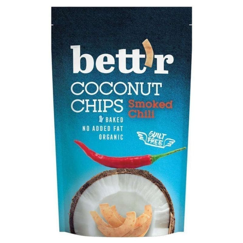 bettr coconut chips smoked chili 70g