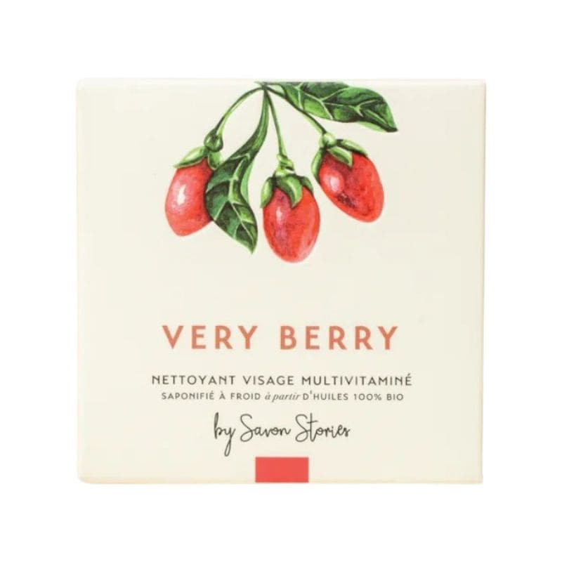 very berry nettoyant visage multivitaminé savon stories 50g