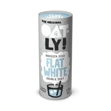 iced flat white avoine oatly 235ml