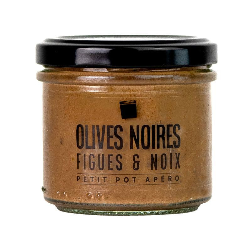 tartinable olives noires figues noix maison bigand
