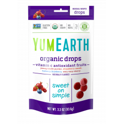 Bonbons Vegan et Bio - Grenade Fraise Myrtille & Cerise  - YUMEARTH