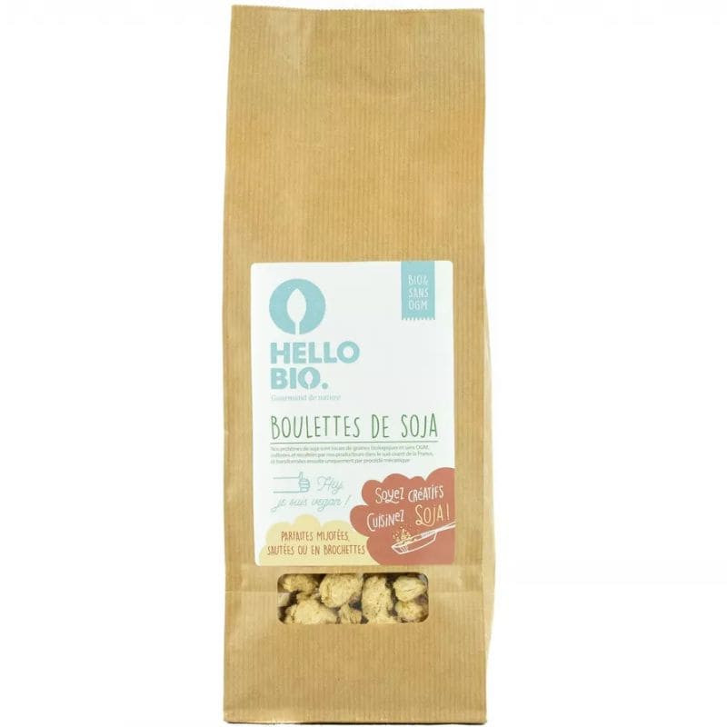 boulettes soja hello bio 500g