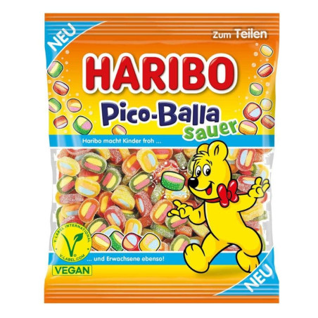bonbon haribo pico balla vegan 160g