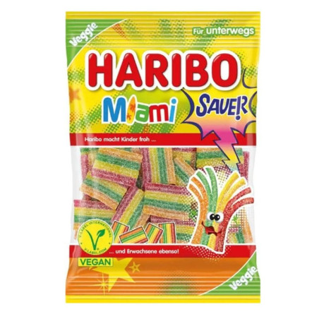 bonbon haribo miami sauer 85g