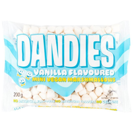 mini marshmallow vegan dandies