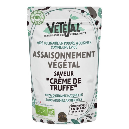 assaisonnement crème de truffe vetejal