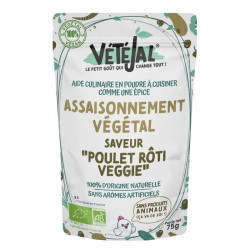assaisonnement végétal poulet rôti vetejal