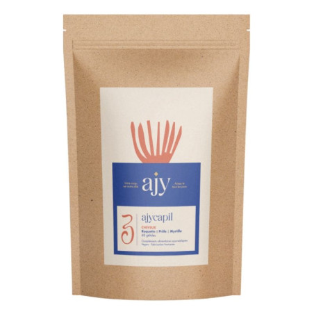 ajy AJYCAPIL cheveux 60 gélules