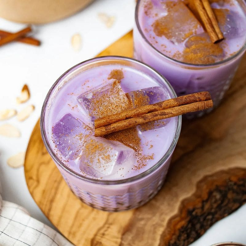 poudre ube latte