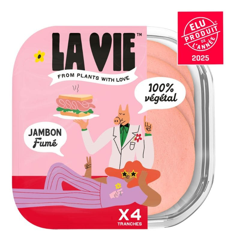 Jambon végétal fumé La Vie